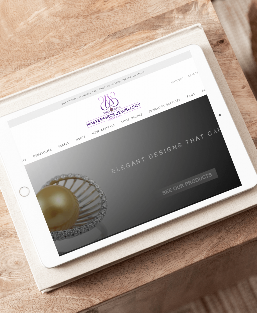 Results and Co Client Portfolio MasterPiece Jewellery iPad