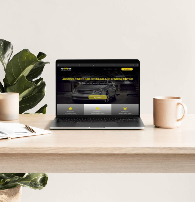 Results and Co Client Portfolio Template Royal Auto Finishes Laptop