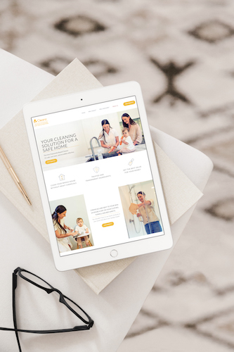 Cleanz required to launch their new product range and needed a storybrand website example.