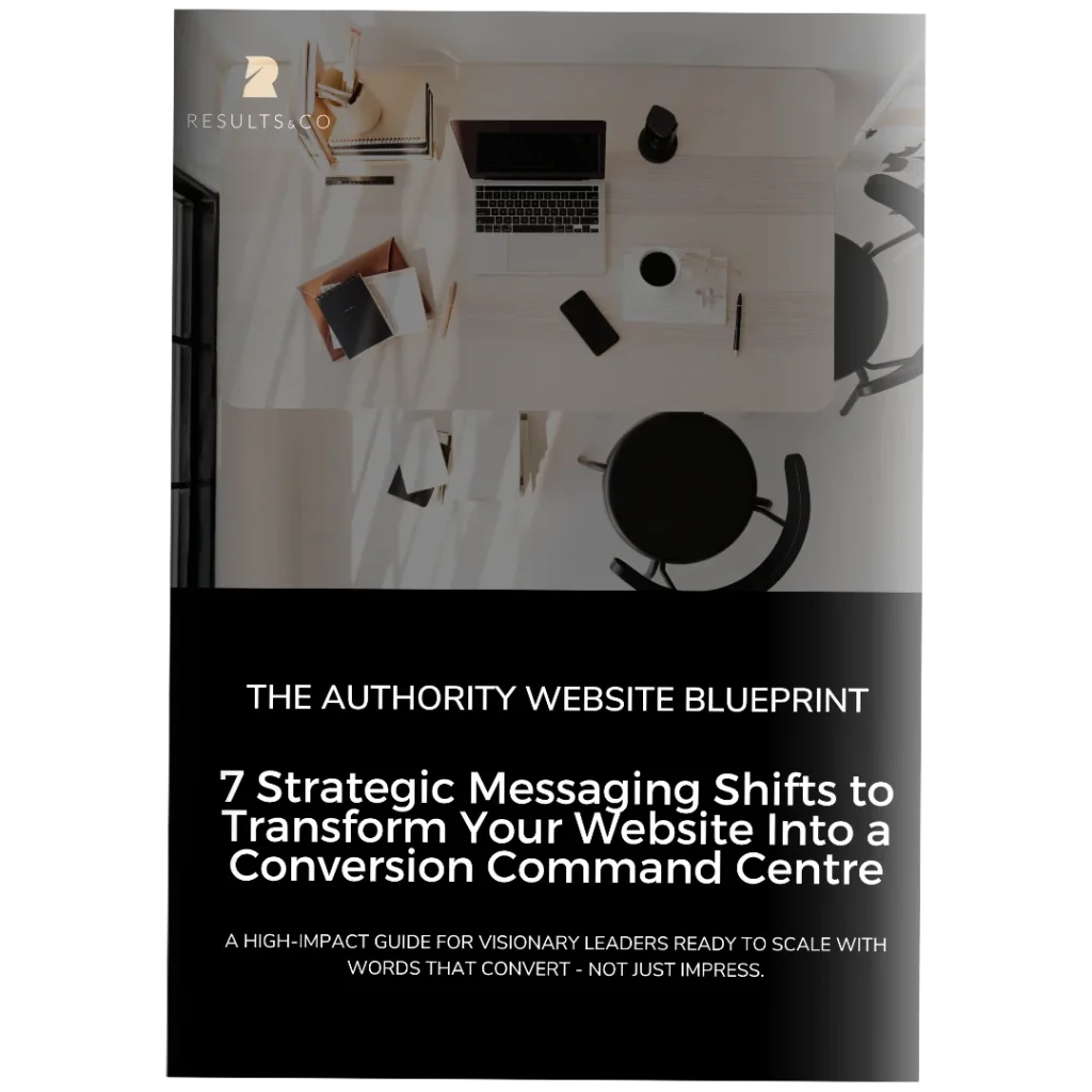 2025 Updated Results Ebook Mockup StoryBrand Certified Guide | results & Co